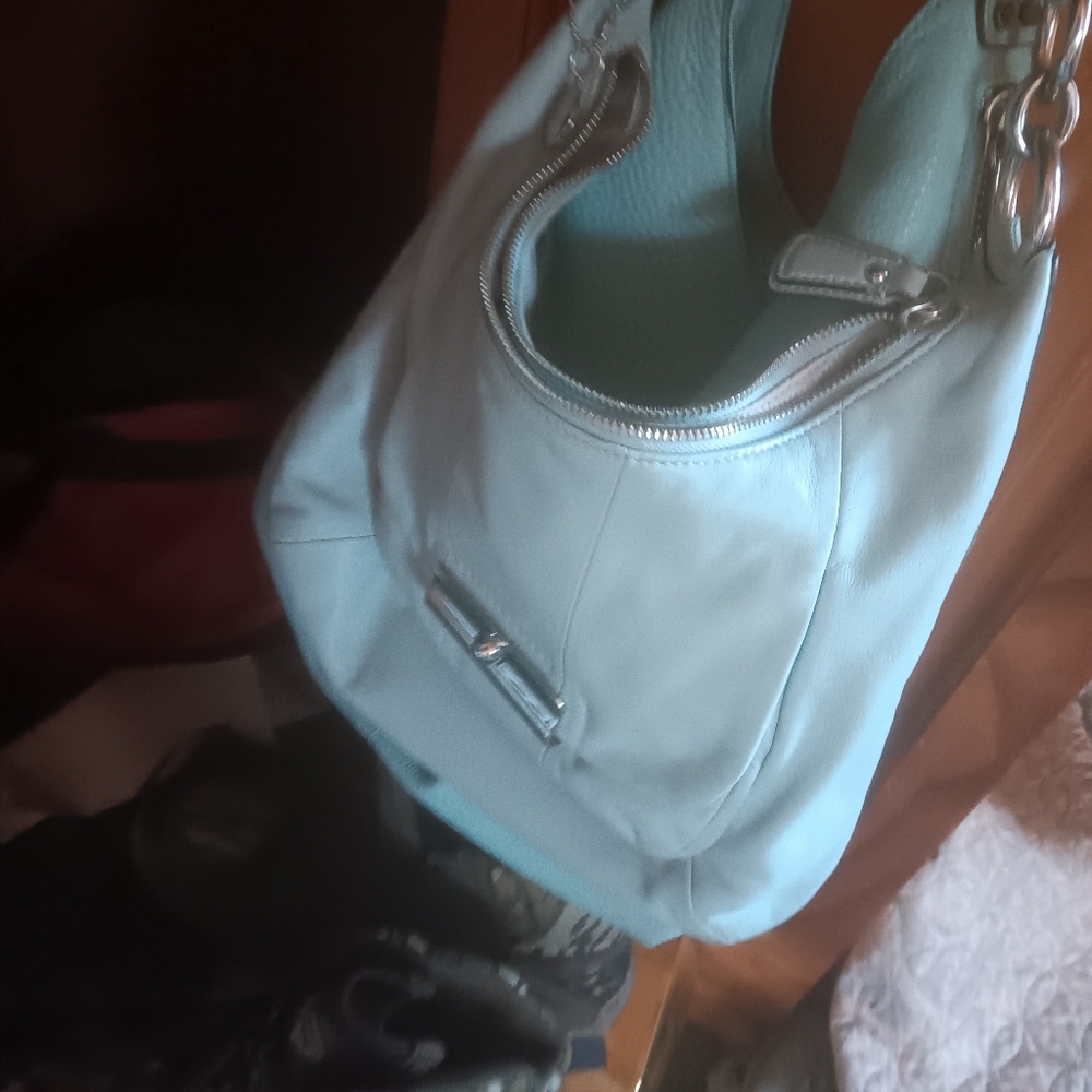 Coach Blue Crossbody Bag